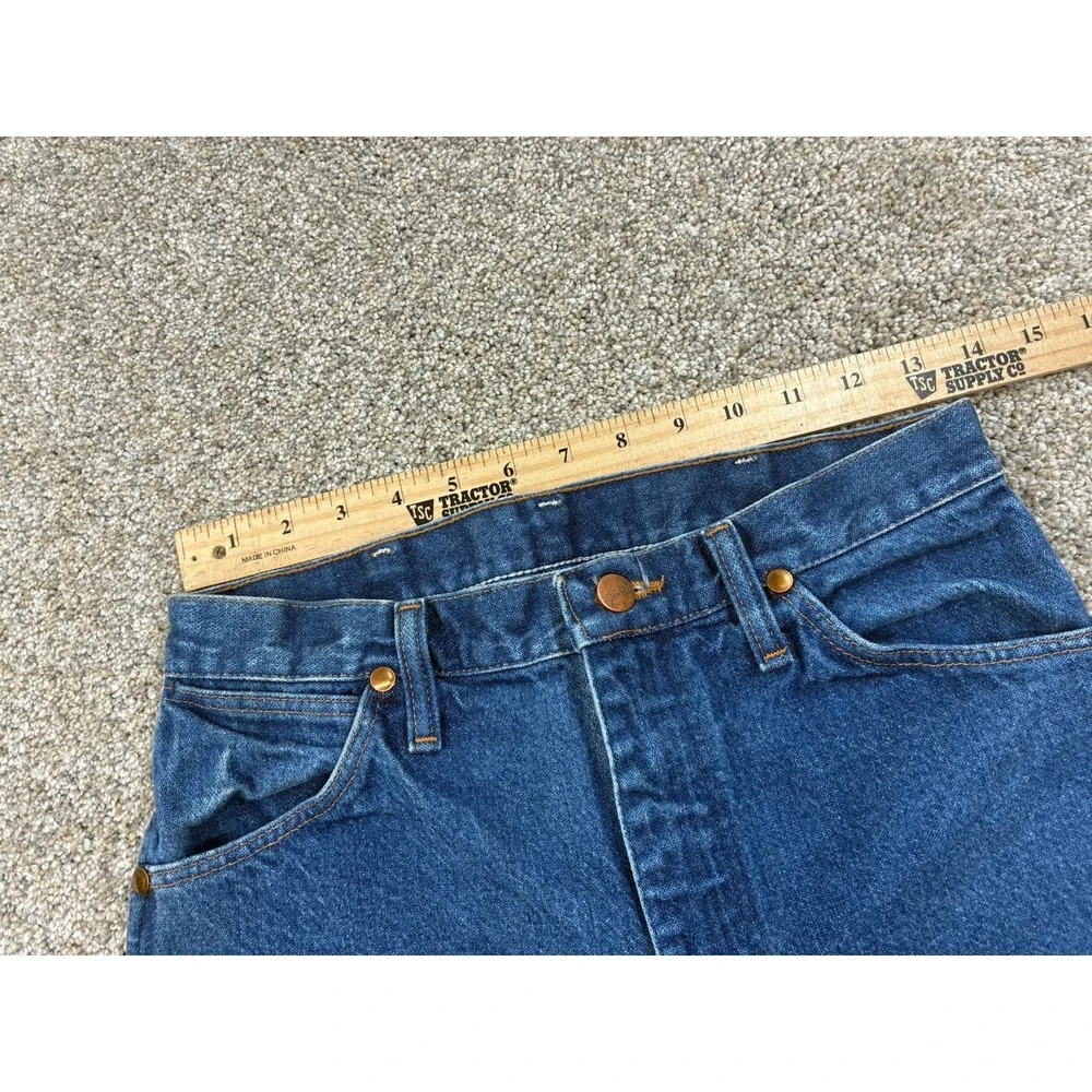 Vintage Women's Wrangler 14MWZG High Rise Slim Fit USA Jeans Sz 9x34 #0393